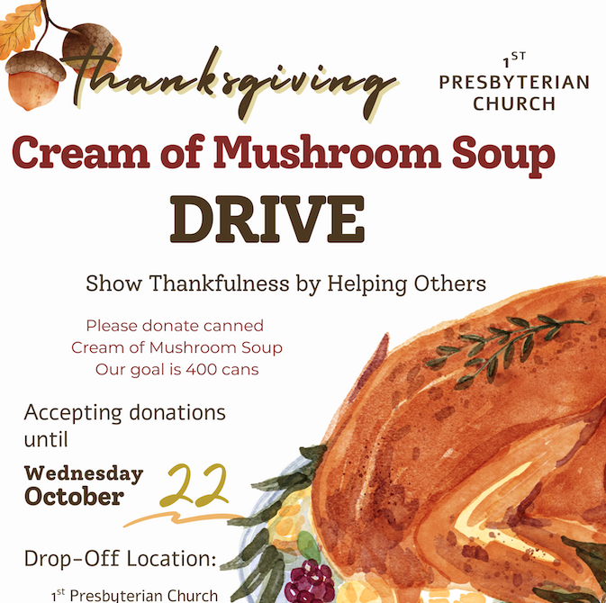 Food Bank Sundays and Donations for Thanksgiving